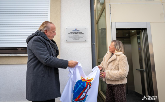 Inaugurado elevador exterior do Lar de Santo António