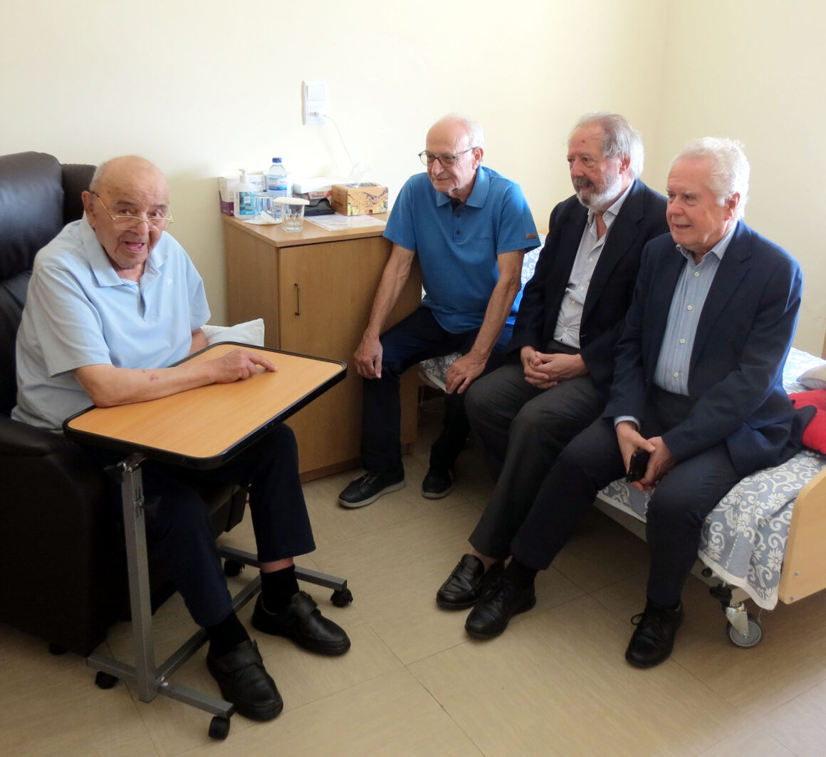 Pacheco Pereira visitou Joaquim de Sousa na Figueira da Foz