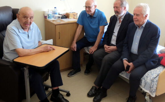 Pacheco Pereira visitou Joaquim de Sousa na Figueira da Foz